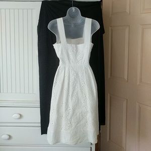Morgan McFeeters Dresses - Ivory Daisy Eyelet Sundress Morgan McFeeters Dresses - Ivory Daisy Eyelet Sundress